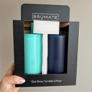 BruMate Straw Tumbler Set of 2 New